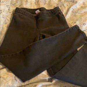 Black Jegging girls size 12 skinny leg